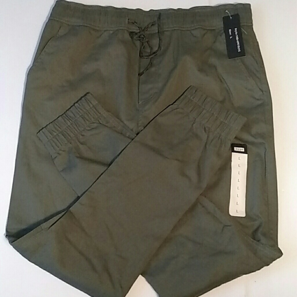 NWT Mens Hype Pull on Joggers size L